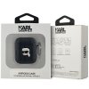 Karl Lagerfeld KLA2PGKIPK AirPods 1/2cover czarny/black Monogram Karl Head
